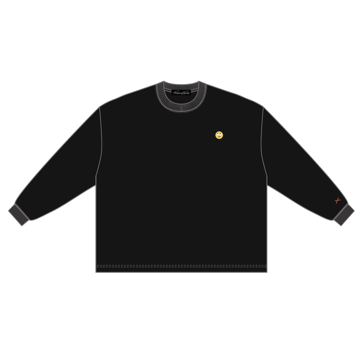 【只野楓】『Oh...』Music Jacket Long T-shirts (BLACK)