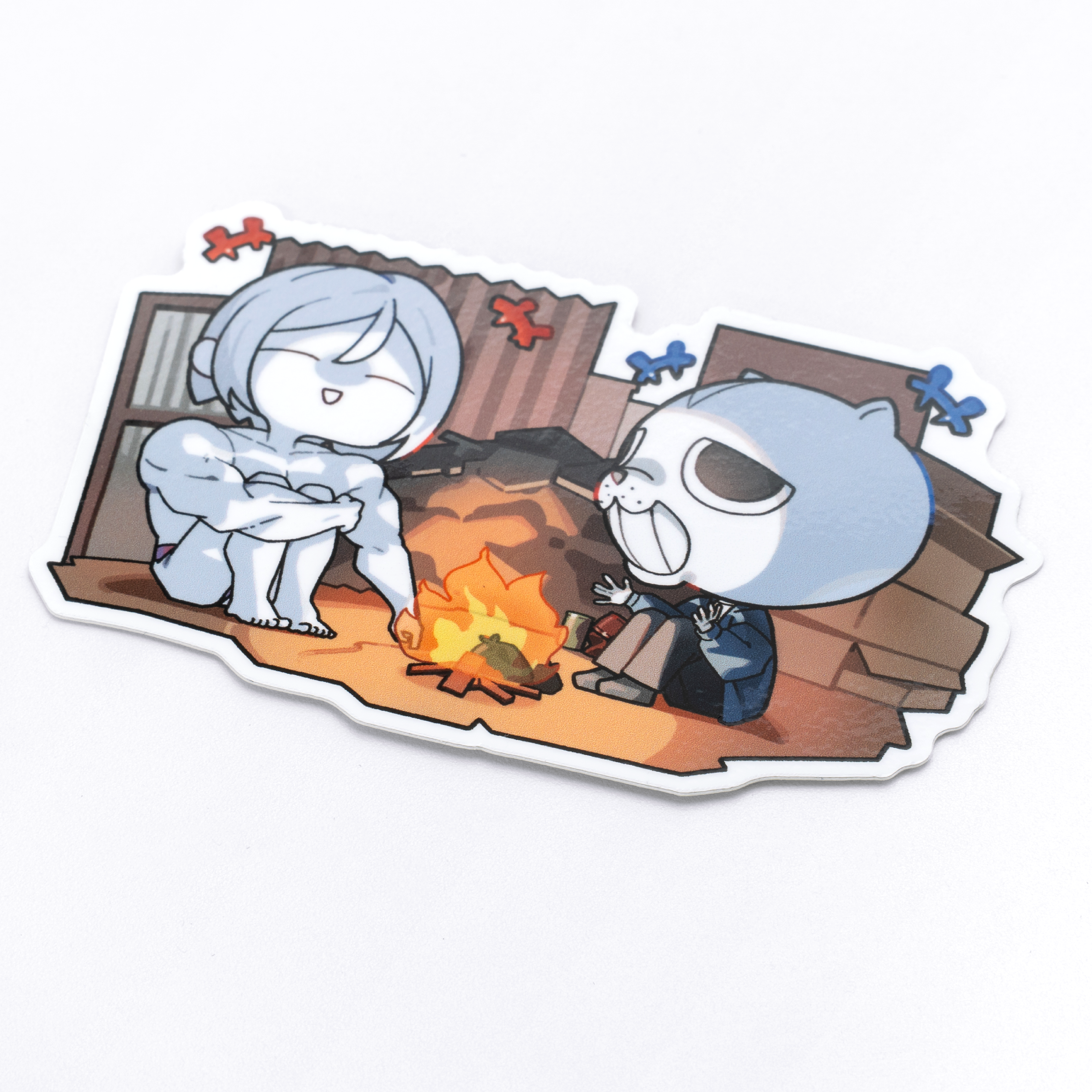 【違うよ〜^^】ステッカー