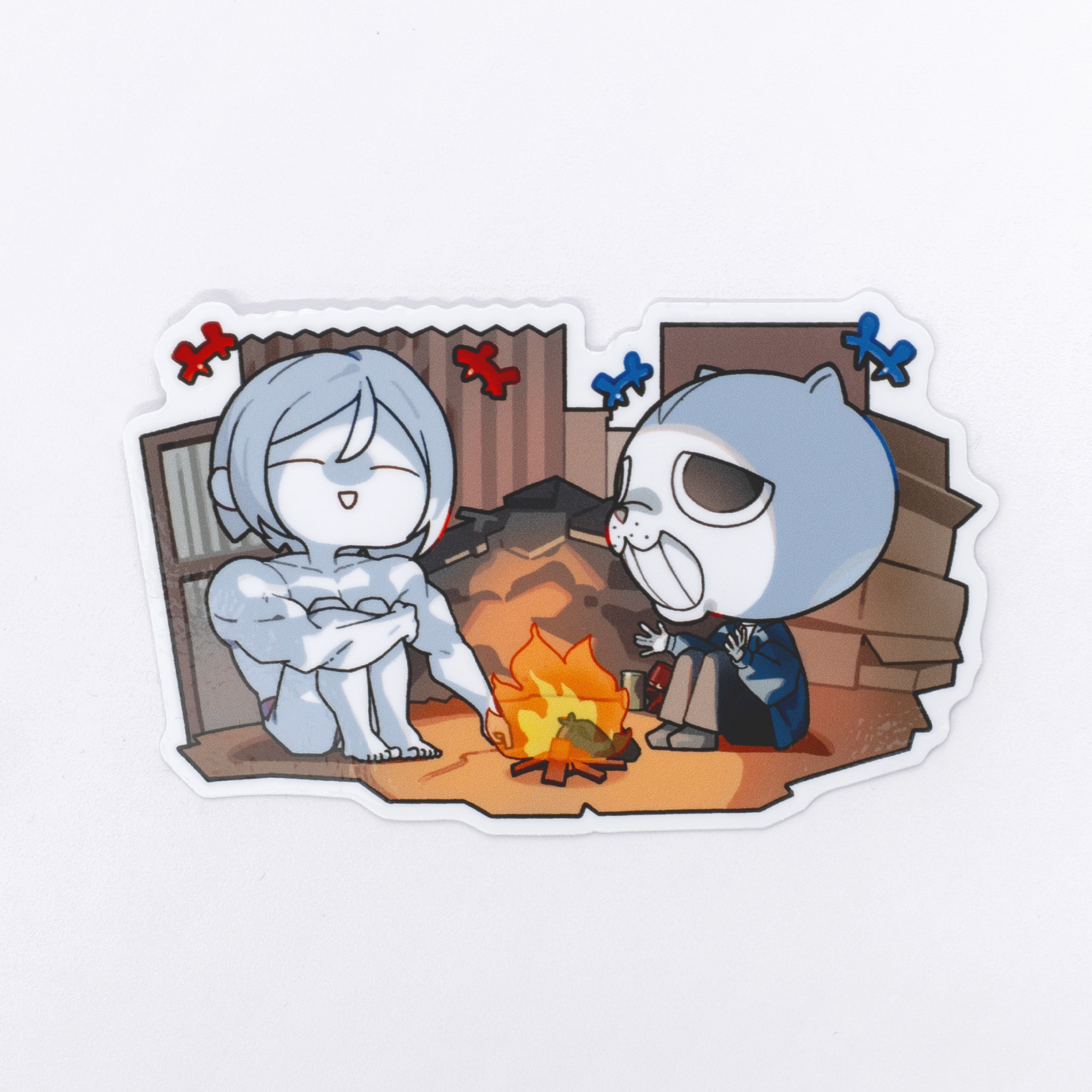 【違うよ〜^^】ステッカー