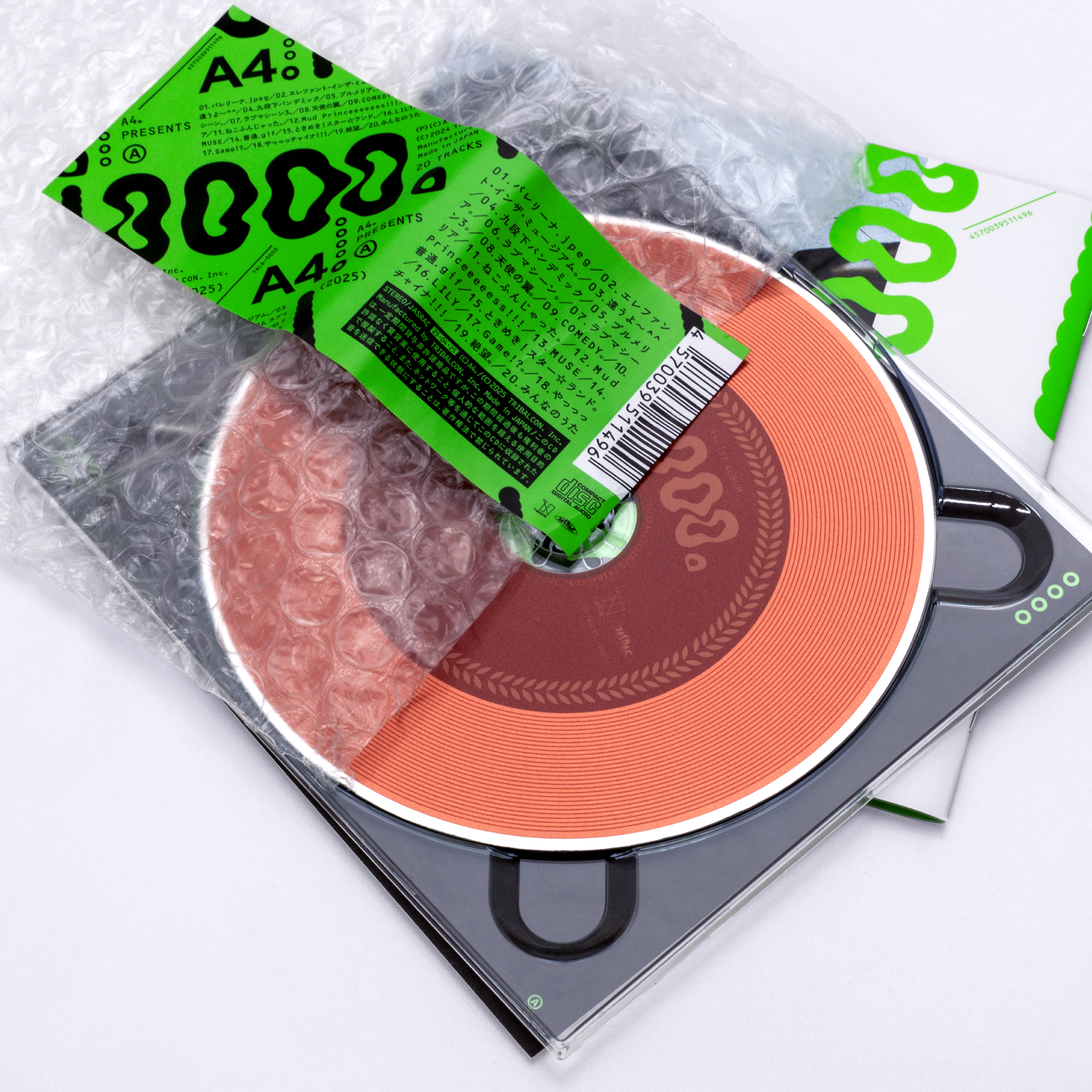 A4。 1st Album「0000。」
