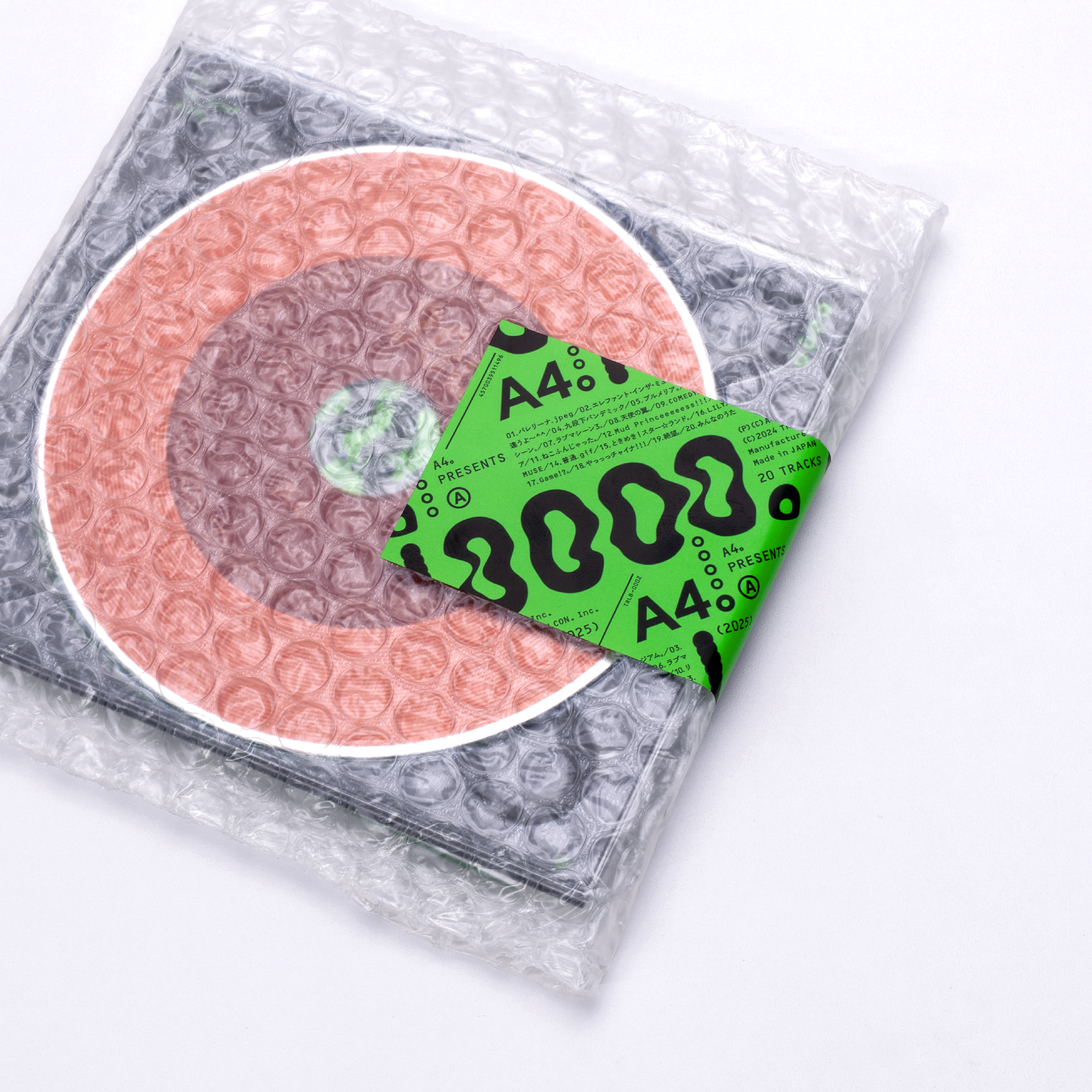 A4。 1st Album「0000。」