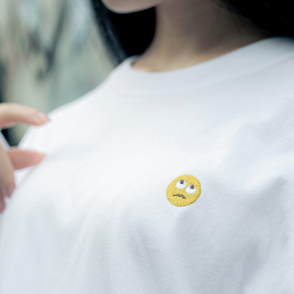 【只野楓】『Oh...』Music Video  Long T-shirts (WHITE)