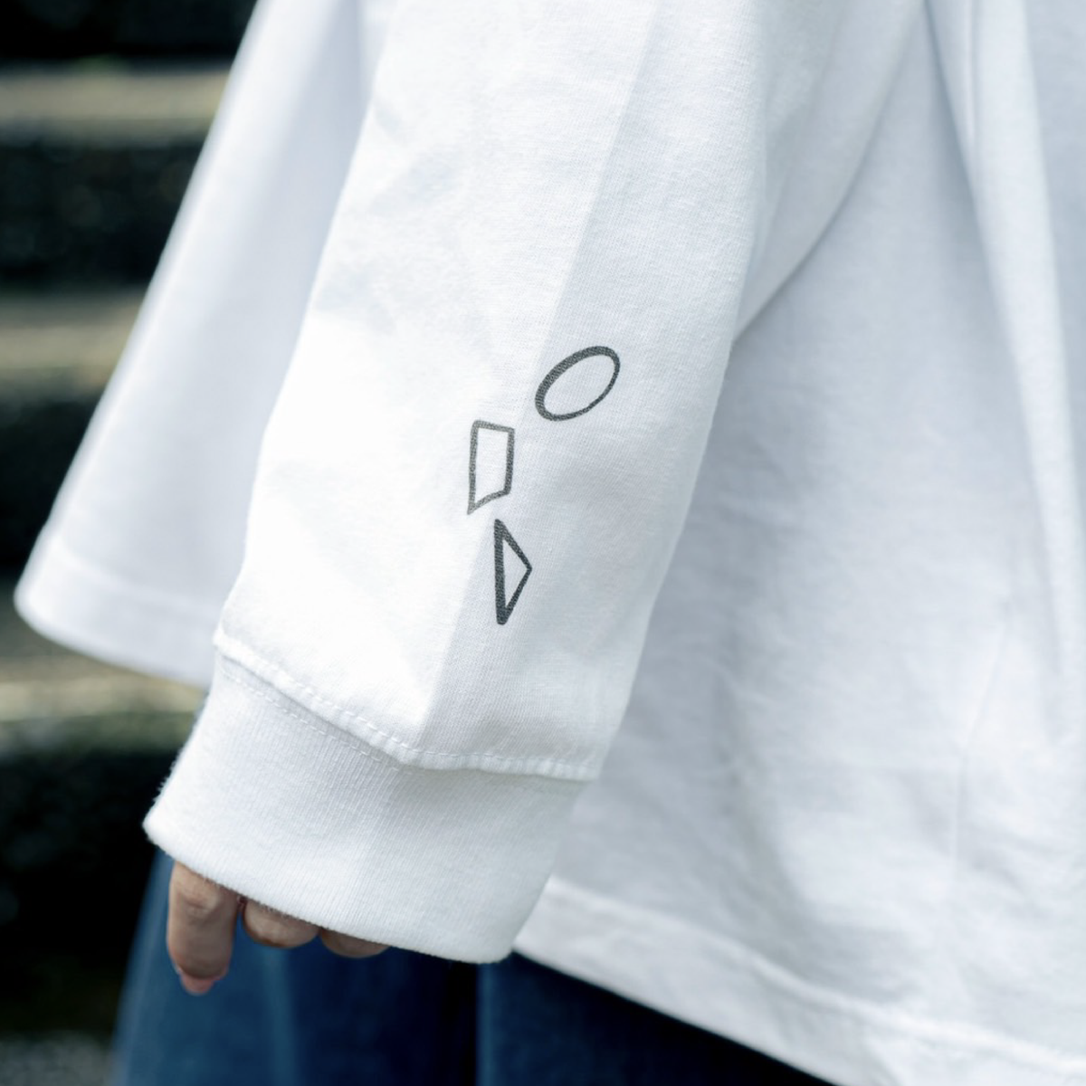 【只野楓】『Oh...』Music Video  Long T-shirts (WHITE)