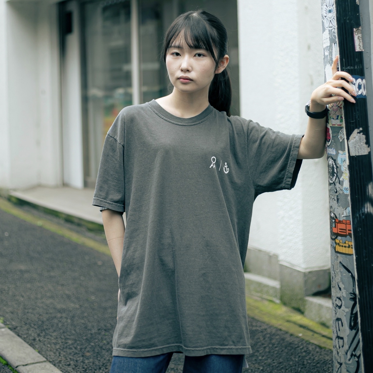 『OVERLAP』  Kaede Tadano × AHUB  KV T-shirts